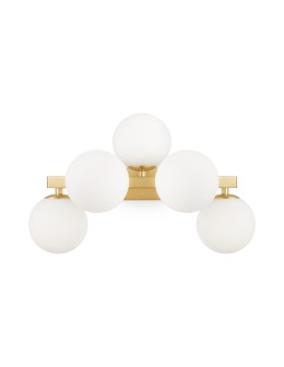 Maytoni Dallas Kinkiet/Ścienna 5xG9 28W Złoty MOD547WL-05BS