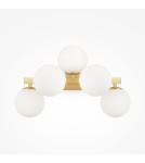 Maytoni Dallas Kinkiet/Ścienna 5xG9 28W Złoty MOD547WL-05BS