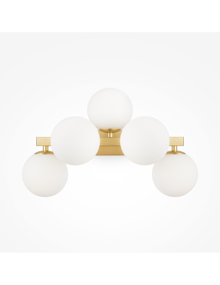 Maytoni Dallas Kinkiet/Ścienna 5xG9 28W Złoty MOD547WL-05BS