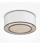 Ceiling lamps with lampshade - Maytoni Bergamo Ceiling Lamp 3xE27 60W White MOD613CL-03W - product 1