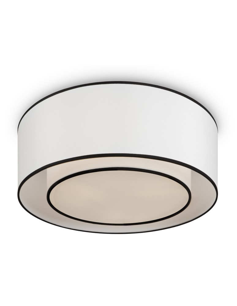 Ceiling lamps with lampshade - Maytoni Bergamo Ceiling Lamp 3xE27 60W White MOD613CL-03W - product kolory-swiatla.pl 3