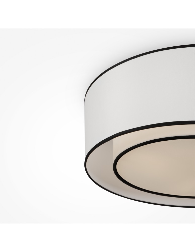 Ceiling lamps with lampshade - Maytoni Bergamo Ceiling Lamp 3xE27 60W White MOD613CL-03W - product kolory-swiatla.pl 4