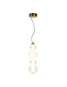 Maytoni Collar LED Pendant Lamp 17W 950lm 3000K Gold P069PL-L17G3K.