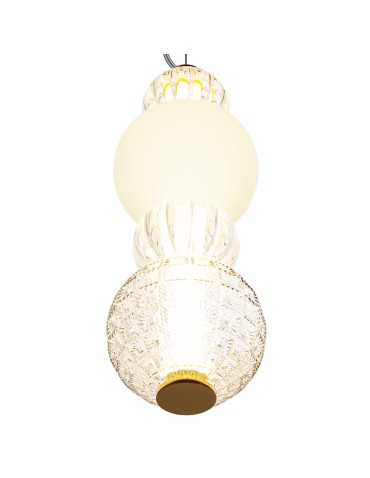 Maytoni Collar Lampa Wisząca LED 17W 950lm 3000K Złoty P069PL-L17G3K - produkt 2