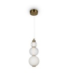 Pendant lamps spheres - Maytoni Collar LED Pendant Lamp 16W 800lm 3000K Gold P069PL-L16G3K. - product 1