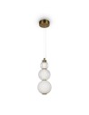 View Maytoni Collar LED Pendant Lamp 16W 800lm 3000K Gold P069PL-L16G3K.