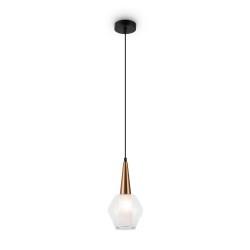 Maytoni Copita Lampa Wisząca 1xE14 40W Złoty P003PL-01G