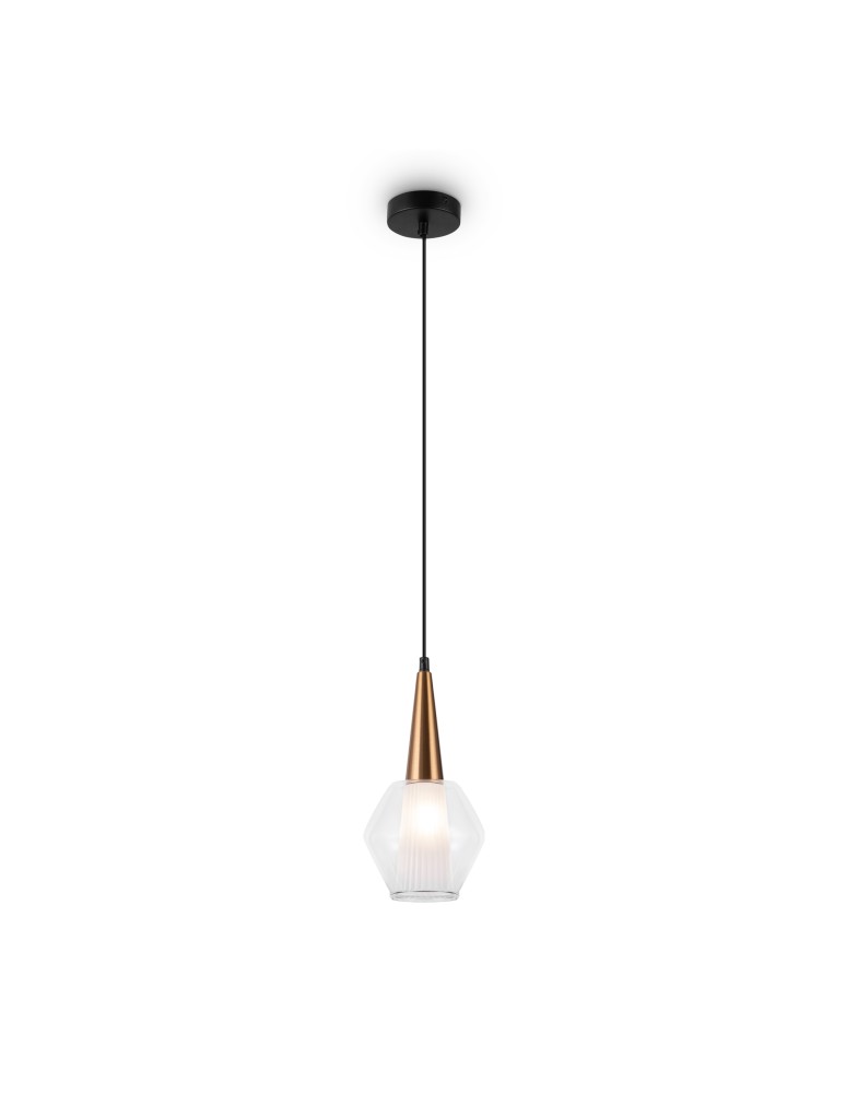 Pendant lamps - Maytoni Copita Pendant Lamp 1xE14 40W Gold P003PL-01G - product kolory-swiatla.pl 1