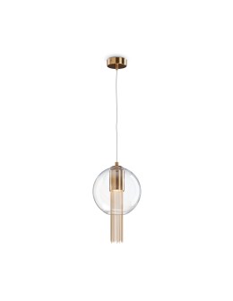 Maytoni Flusso Lampa Wisząca 1xGU10 12W Brąz P095PL-01BZ