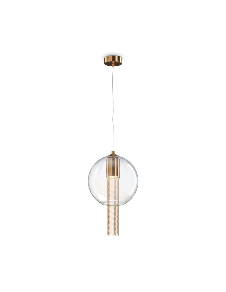 Pendant lamps - Maytoni Flusso Pendant Lamp 1xGU10 12W Bronze P095PL-01BZ1 - product kolory-swiatla.pl 1