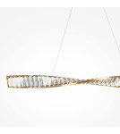 Pendant lamps over the island - Maytoni Krone LED Crystal Pendant Lamp 27W 1900lm 3000K Brass P097PL-L28BS3K. - product 3