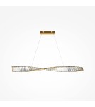 Pendant lamps over the island - Maytoni Krone LED Crystal Pendant Lamp 27W 1900lm 3000K Brass P097PL-L28BS3K. - product 4