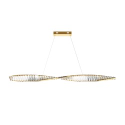 Maytoni Krone Lampa Wisząca Kryształowa LED 36W 2600lm 3000K Mosiądz P097PL-L36BS3K