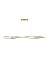 View Maytoni Krone LED Crystal Pendant Lamp 36W 2600lm 3000K Brass P097PL-L36BS3K.