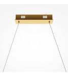 Pendant lamps over the island - Maytoni Krone LED Crystal Pendant Lamp 36W 2600lm 3000K Brass P097PL-L36BS3K. - product 6