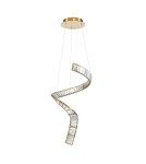 Pendant lamps - Maytoni Krone LED Crystal Pendant Lamp 48W 3300lm 3000K Brass P097PL-L48BS3K. - product 1