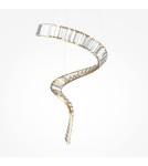 Pendant lamps - Maytoni Krone LED Crystal Pendant Lamp 48W 3300lm 3000K Brass P097PL-L48BS3K. - product 3