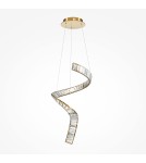 Pendant lamps - Maytoni Krone LED Crystal Pendant Lamp 48W 3300lm 3000K Brass P097PL-L48BS3K. - product 4