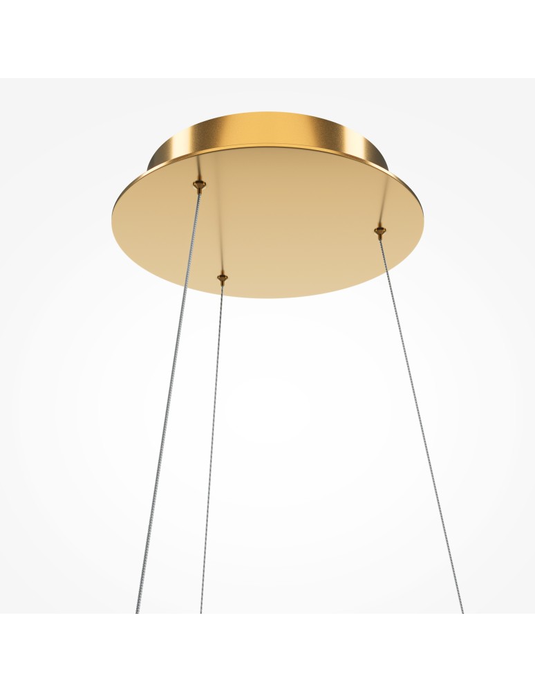 Pendant lamps - Maytoni Krone LED Crystal Pendant Lamp 48W 3300lm 3000K Brass P097PL-L48BS3K. - product kolory-swiatla.pl 5