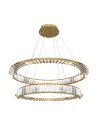 Maytoni Krone Crystal Pendant Lamp 2xLED 90W 6000lm 4000K Gold P097PL-L90G4K.