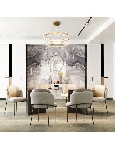 Maytoni Krone Lampa Wisząca Kryształowa 2xLED 90W 6000lm 4000K Złoty P097PL-L90G4K - produkt 2