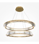 Pendant lamps - Maytoni Krone Crystal Pendant Lamp 2xLED 90W 6000lm 4000K Gold P097PL-L90G4K. - product 4