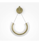 Maytoni Maya Kinkiet/Ścienna LED 10W 350lm 3000K Złoty P091WL-L18G3K