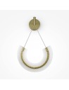 Maytoni Maya LED wall lamp/wall lamp 10W 350lm 3000K Gold P091WL-L18G3K.