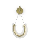 Maytoni Maya Kinkiet/Ścienna LED 10W 350lm 3000K Złoty P091WL-L18G3K