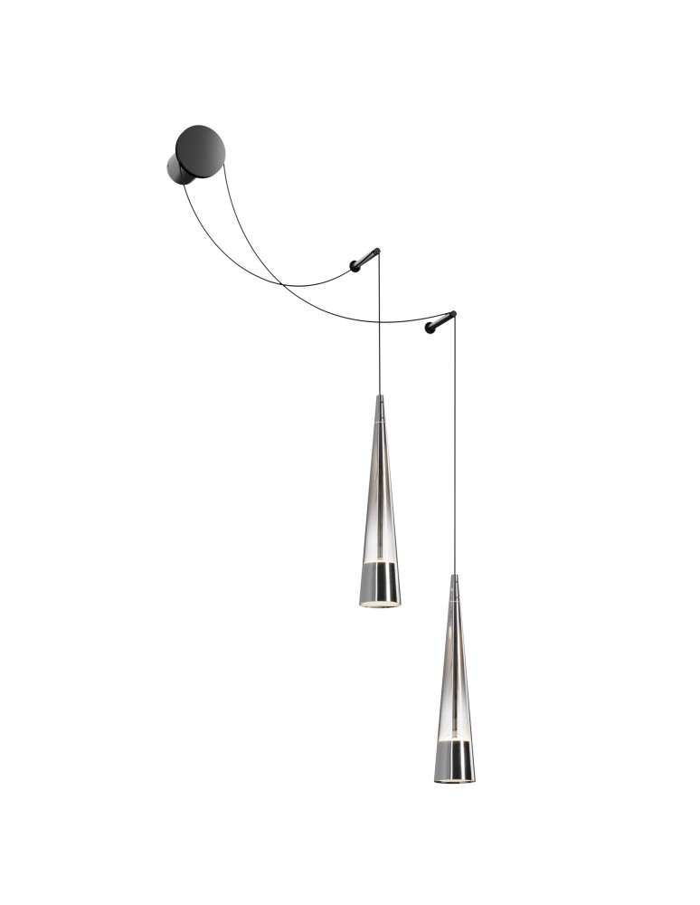 Wall lamps - Maytoni Sintesi LED wall lamp/wall lamp 24W 840lm 3000K Chrome P090WL-L24CH3K. - product kolory-swiatla.pl 1