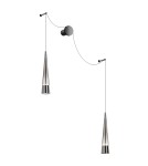 Wall lamps - Maytoni Sintesi LED wall lamp/wall lamp 24W 840lm 3000K Chrome P090WL-L24CH3K. - product 3