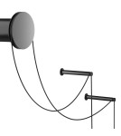 Maytoni Sintesi Kinkiet/Ścienna LED 24W 840lm 3000K Chrom P090WL-L24CH3K