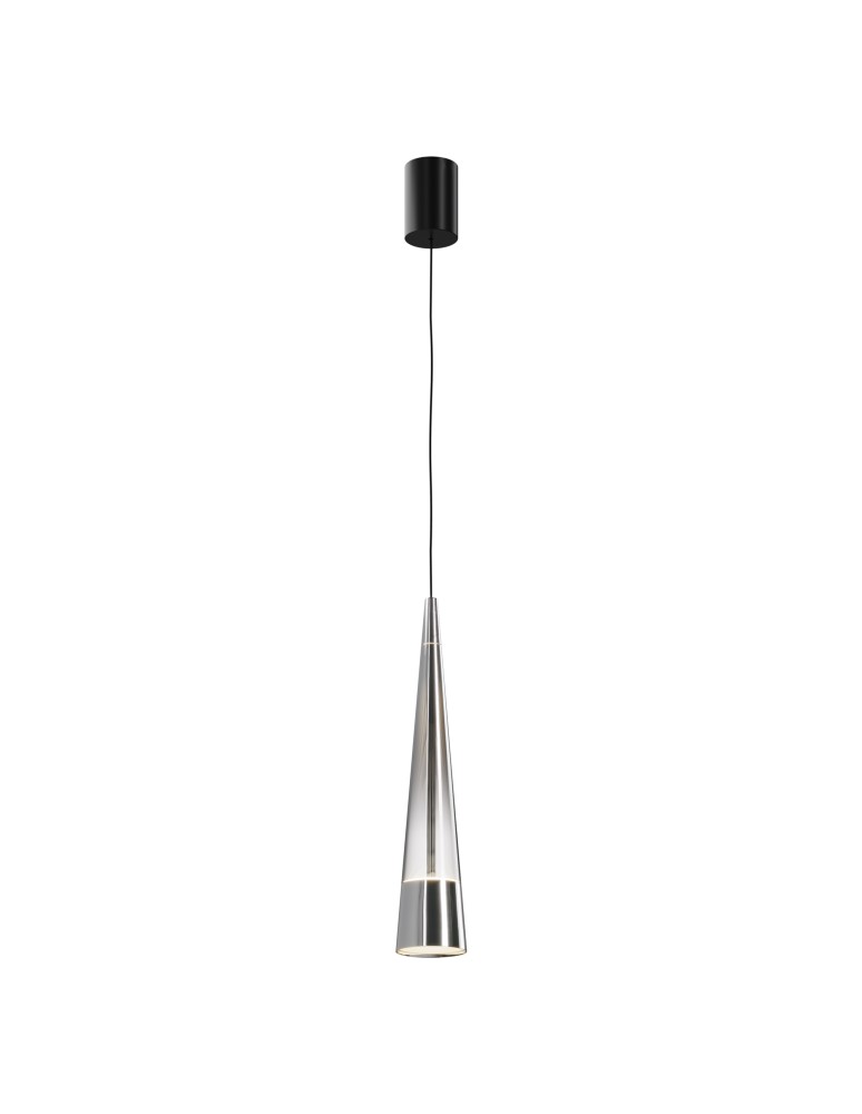 Pendant lamps - Maytoni Sintesi LED Pendant Lamp 12W 420lm 3000K Chrome P090PL-L12CH3K. - product kolory-swiatla.pl 1