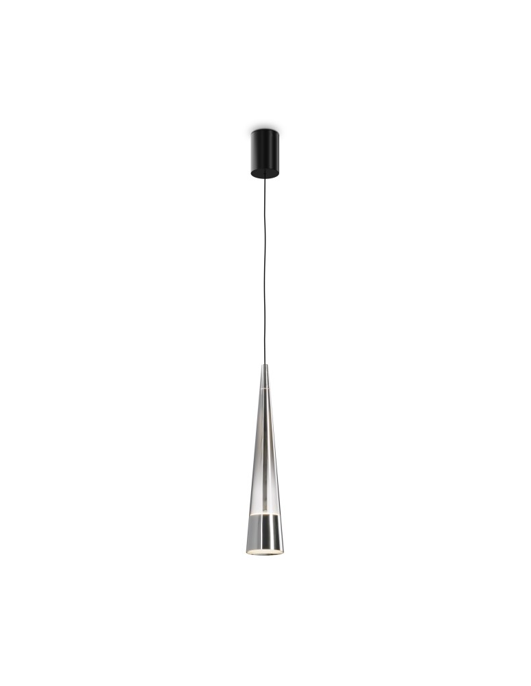 Pendant lamps - Maytoni Sintesi LED Pendant Lamp 12W 420lm 3000K Chrome P090PL-L12CH3K. - product kolory-swiatla.pl 2