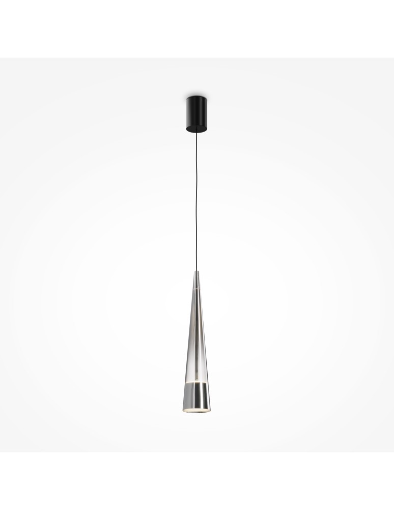 Pendant lamps - Maytoni Sintesi LED Pendant Lamp 12W 420lm 3000K Chrome P090PL-L12CH3K. - product kolory-swiatla.pl 4