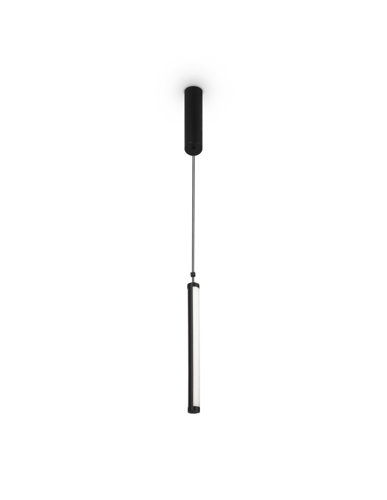Pendant lamps - Maytoni Supersymmetry LED Pendant Lamp 17W 880lm 4000K Black P096PL-L11BK. - product kolory-swiatla.pl 4