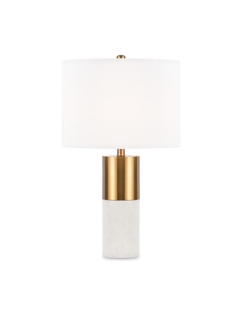 Maytoni Bianco Lampa Stołowa 1xE27 60W Mosiądz Z030TL-01BS