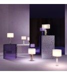 Table lamps with lampshade - Maytoni Bianco Table Lamp 1xE27 60W Brass Z030TL-01BS - product 2