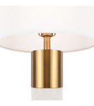 Table lamps with lampshade - Maytoni Bianco Table Lamp 1xE27 60W Brass Z030TL-01BS - product 3