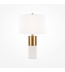 Table lamps with lampshade - Maytoni Bianco Table Lamp 1xE27 60W Brass Z030TL-01BS - product 4