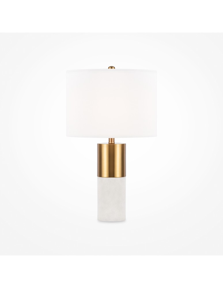 Maytoni Bianco Lampa Stołowa 1xE27 60W Mosiądz Z030TL-01BS