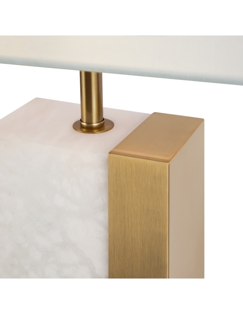 Table lamps with lampshade - Maytoni Bianco Table Lamp 1xE27 60W Brass Z031TL-01BS - product kolory-swiatla.pl 4