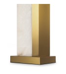 Table lamps with lampshade - Maytoni Bianco Table Lamp 1xE27 60W Brass Z031TL-01BS - product 5