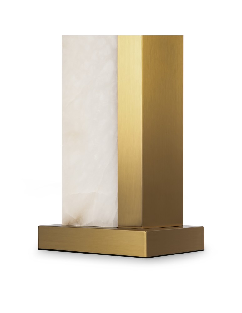 Maytoni Bianco Lampa Stołowa 1xE27 60W Mosiądz Z031TL-01BS