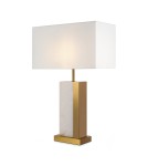 Maytoni Bianco Lampa Stołowa 1xE27 60W Mosiądz Z031TL-01BS