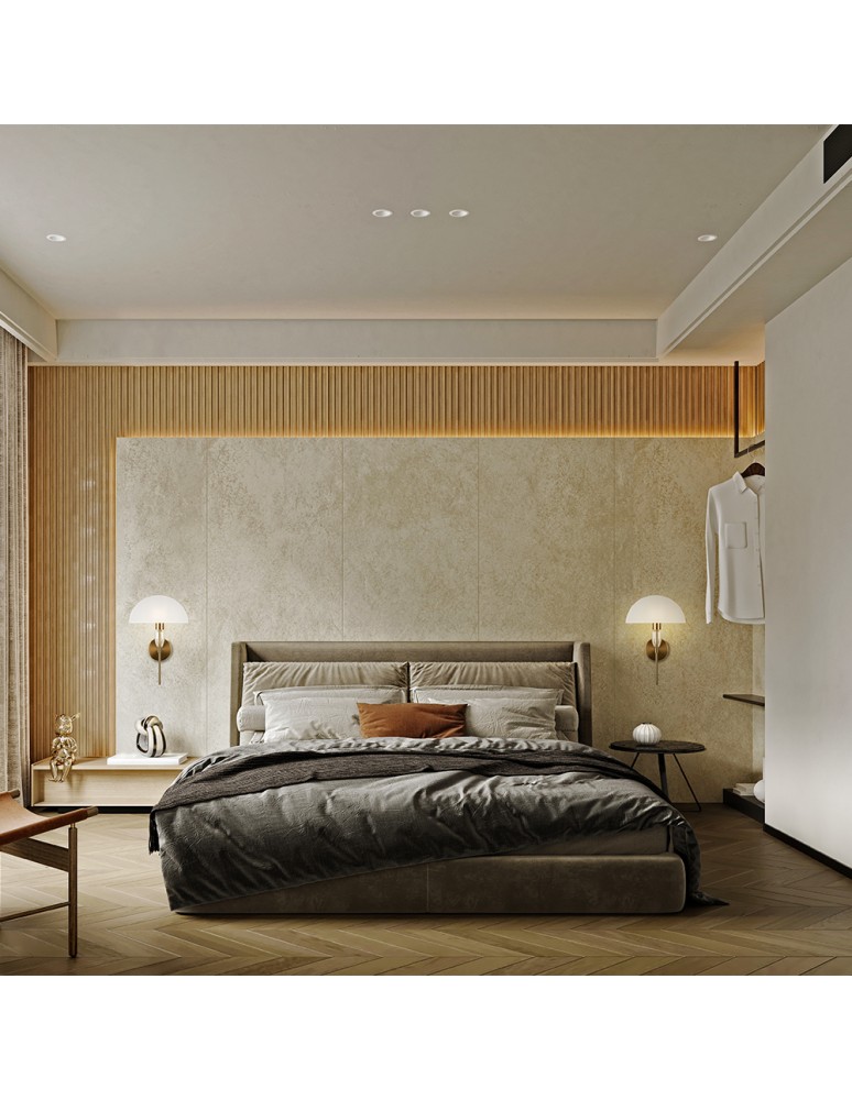 Wall lamps - Maytoni Prima Wall lamp/wall lamp 1xE27 60W Brass Z034WL-01BS - product kolory-swiatla.pl 2