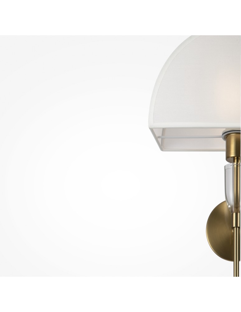 Maytoni Prima Kinkiet/Ścienna 1xE27 60W Mosiądz Z034WL-01BS