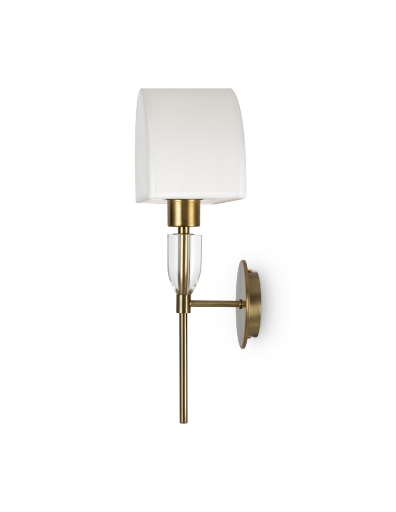 Maytoni Prima Kinkiet/Ścienna 1xE27 60W Mosiądz Z034WL-01BS