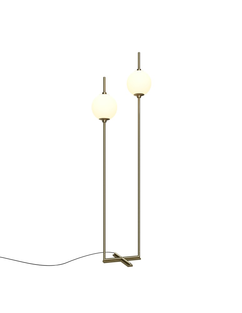 Modern floor lamps - Maytoni The Sixth Sense LED Floor Lamp 12W 750lm 3000K Brass Z020FL-L12BS3K. - product kolory-swiatla.pl 1