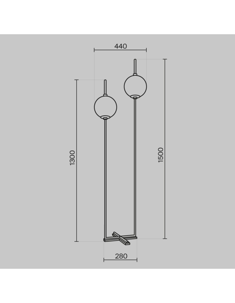 Modern floor lamps - Maytoni The Sixth Sense LED Floor Lamp 12W 750lm 3000K Brass Z020FL-L12BS3K. - product kolory-swiatla.pl 3